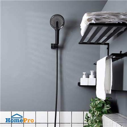 ชุดฝักบัวสายอ่อน 5 ระดับ RASLAND RA D414-BLACK สีดำ_4