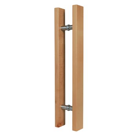 มือจับประตู แบบดึง AZLE HDW06A-24 24 นิ้ว สีไม้บีช_0