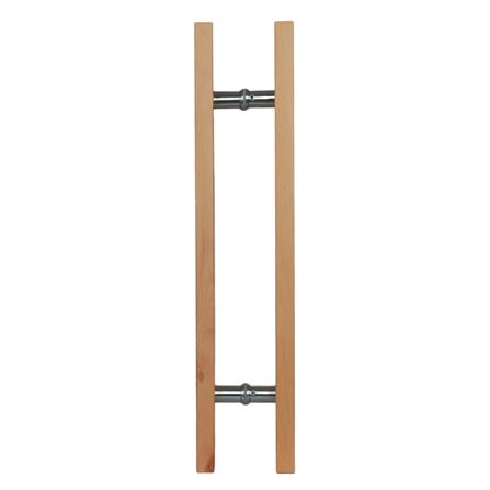 มือจับประตู แบบดึง AZLE HDW06A-24 24 นิ้ว สีไม้บีช_1