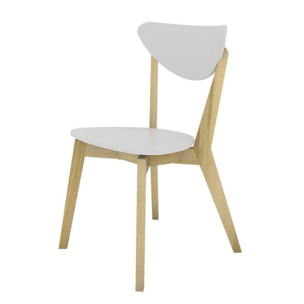 เก้าอี้ทานข้าว KONCEPT VERI 19205650 สีลินด์เบิร์ก/ขาว