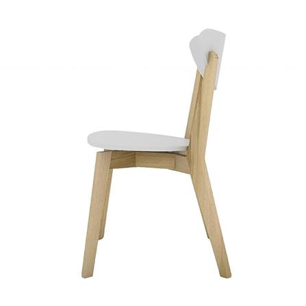 เก้าอี้ทานข้าว KONCEPT VERI 19205650 สีลินด์เบิร์ก/ขาว_2