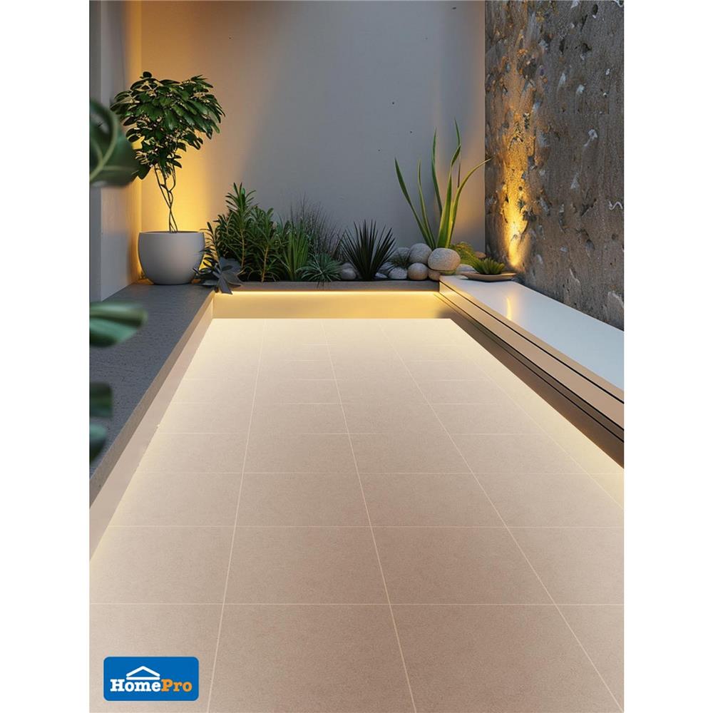 กระเบื้องพื้นพอร์ซเลน 60x60 ซม. CERGRES อเล็กซี่ ไอวอรี่ A 1.44 ตร.ม.