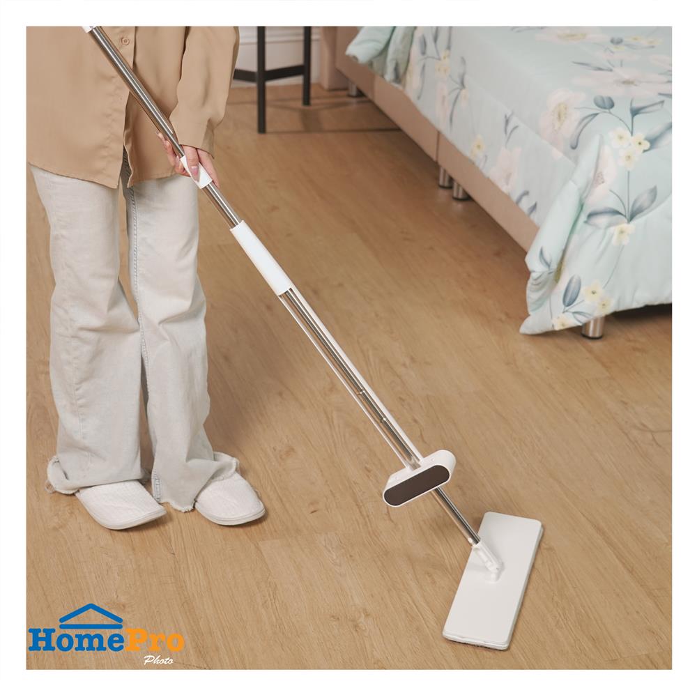 ไม้ม็อบถูพื้นมีที่รีดน้ำในตัว ANTIBACTERIAL ACCO NAMI 15 นิ้ว สีขาว