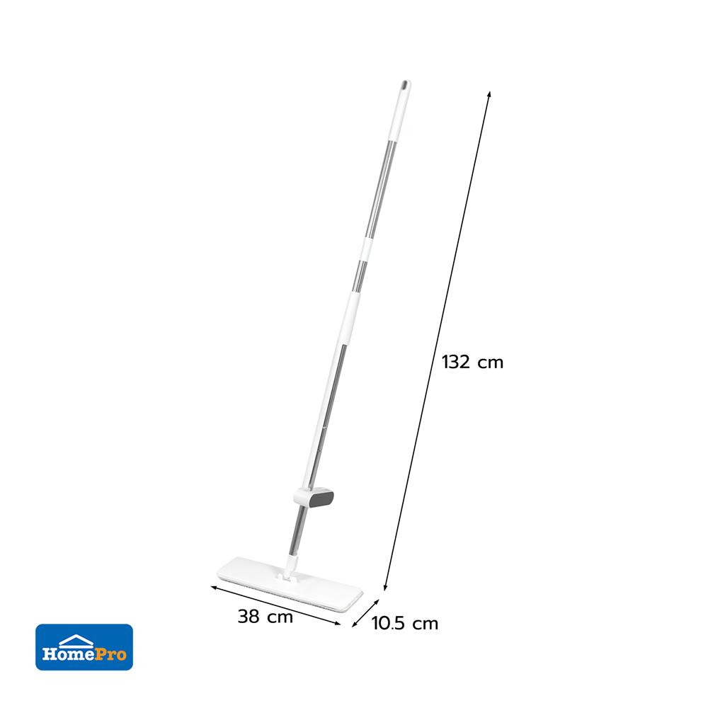 ไม้ม็อบถูพื้นมีที่รีดน้ำในตัว ANTIBACTERIAL ACCO NAMI 15 นิ้ว สีขาว