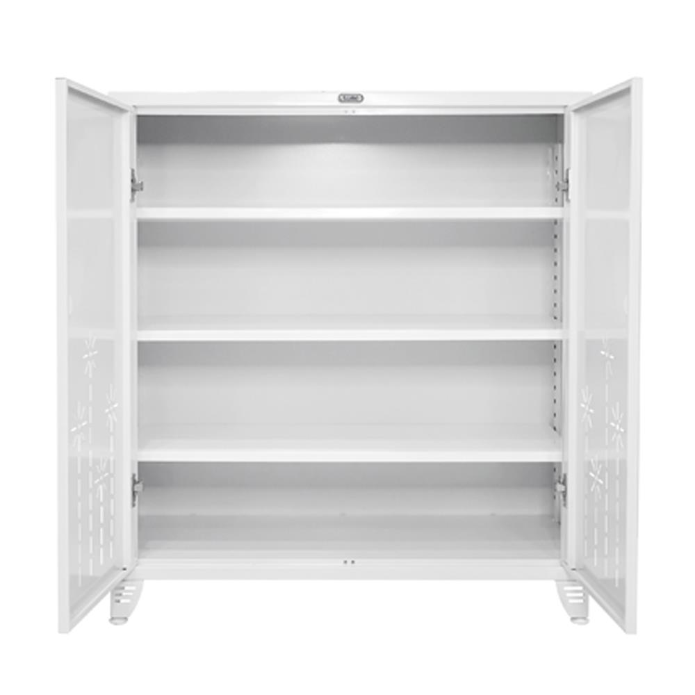 ตู้วางรองเท้า 10-12 คู่ SURE SC-090 สีขาว