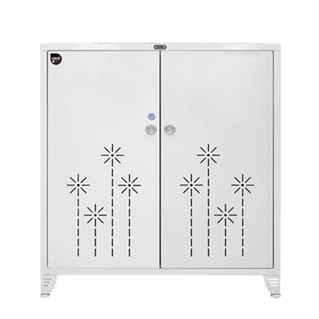 ตู้วางรองเท้า 10-12 คู่ SURE SC-090 สีขาว_1