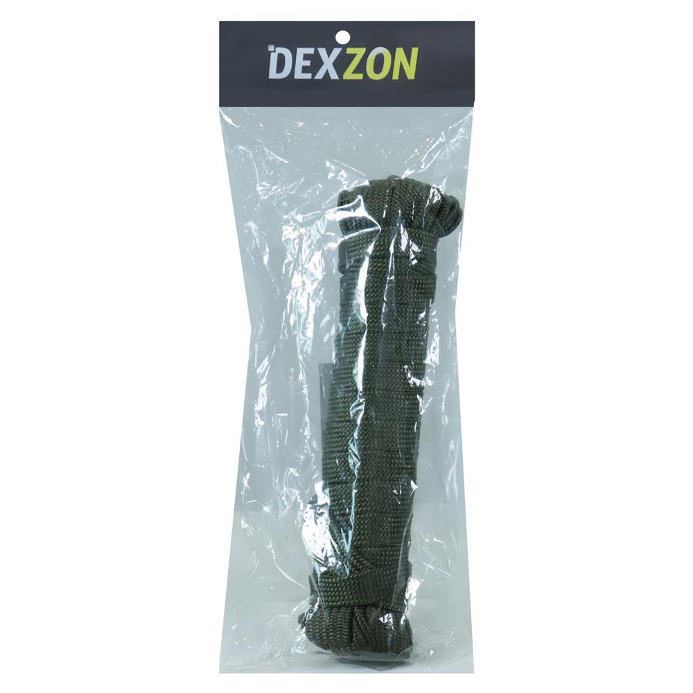 เชือกถักแบน DEXZON 3/4 นิ้ว X 10 ม. สีขี้ม้า