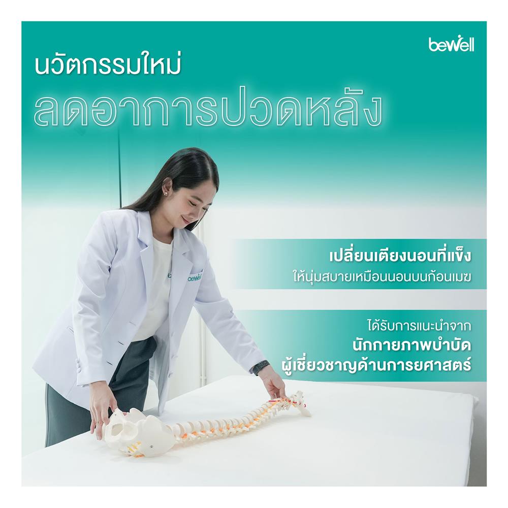 แผ่นรองนอน 3.5 ฟุต BEWELL CLOUDFILL PLUS