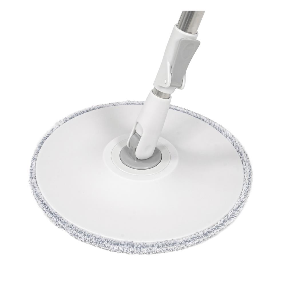 ชุดอุปกรณ์ถังปั่นเดี่ยวทรงเหลี่ยมพร้อมไม้ม็อบ ACCO NAMI สีเทา