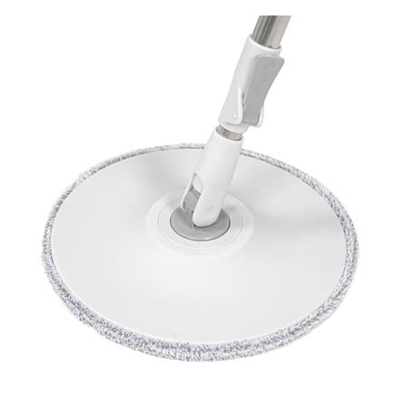 ชุดอุปกรณ์ถังปั่นเดี่ยวทรงเหลี่ยมพร้อมไม้ม็อบ ACCO NAMI สีเทา_1