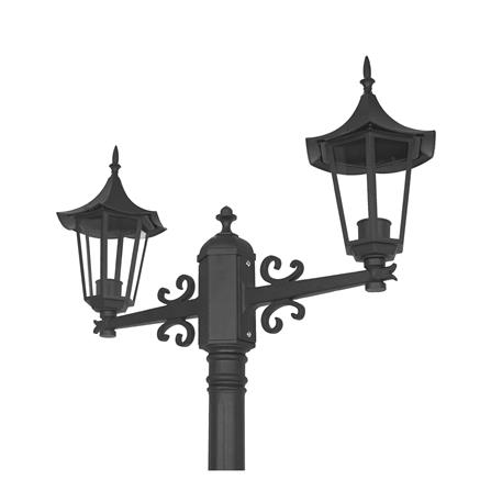 ไฟสนาม CARINI HK-PT2022 สีดำ_2