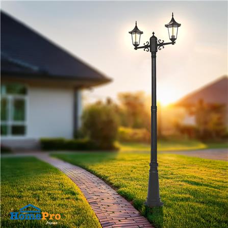 ไฟสนาม CARINI HK-PT2022 สีดำ_5