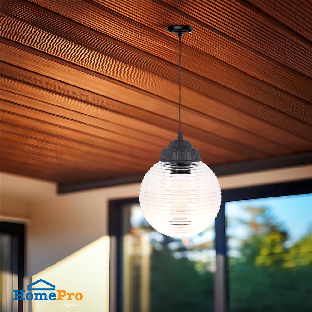 ไฟช่อภายนอก CARINI HK-P2024 สีดำ