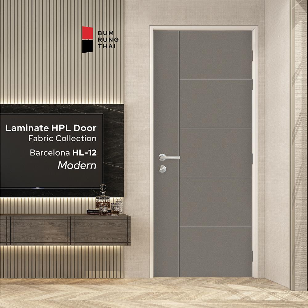 ประตูลามิเนตสั่งตัดพิเศษ BUMRUNGTHAI FABRIC COLLECTION