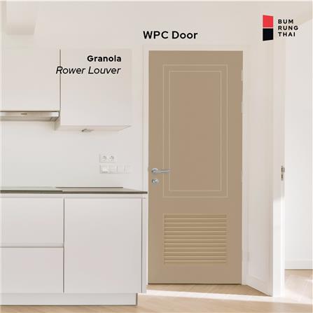 ประตู WPC สั่งตัดพิเศษ BUMRUNGTHAI LOUVER DESIGN_1