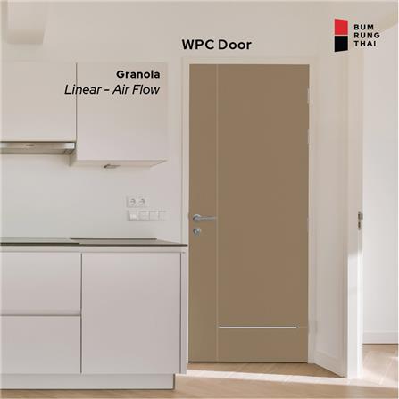 ประตู WPC สั่งตัดพิเศษ BUMRUNGTHAI AIR FLOW_1