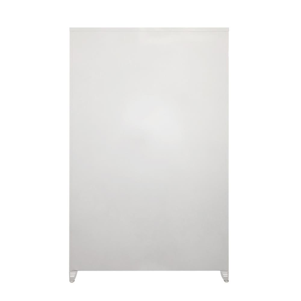 ตู้เสื้อผ้าบานกระจก SURE BG-401P สีขาว
