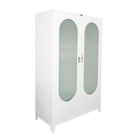 ตู้เสื้อผ้าบานกระจก SURE BG-401P สีขาว_1