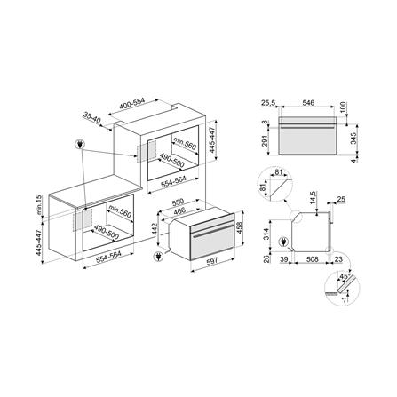 เตาอบฝังดิจิตอล SMEG SO4902M1N (COMBI MICROWAVE)_3
