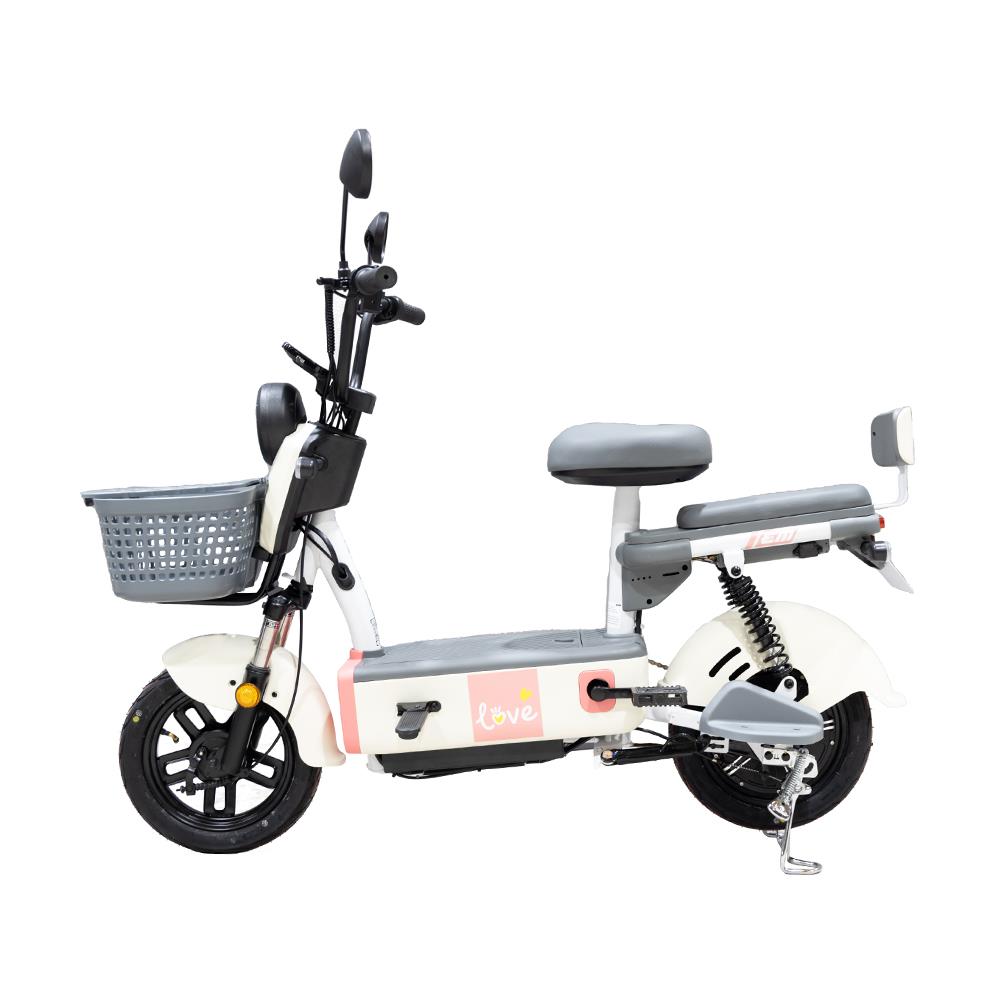 จักรยานไฟฟ้า EM LOVE 24 10 นิ้ว สีชมพู