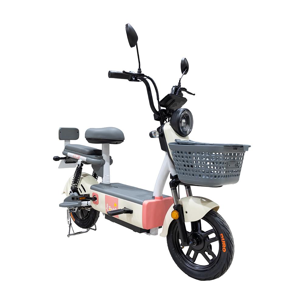 จักรยานไฟฟ้า EM LOVE 24 10 นิ้ว สีชมพู