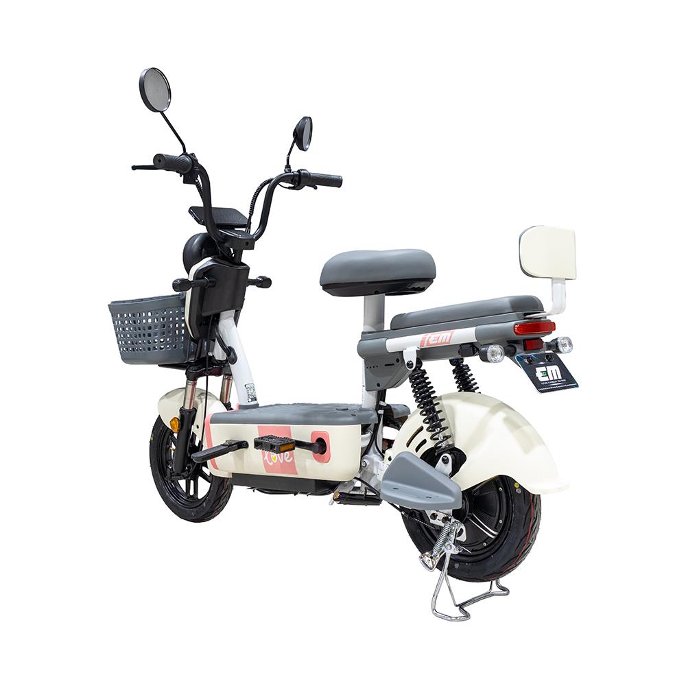 จักรยานไฟฟ้า EM LOVE 24 10 นิ้ว สีชมพู