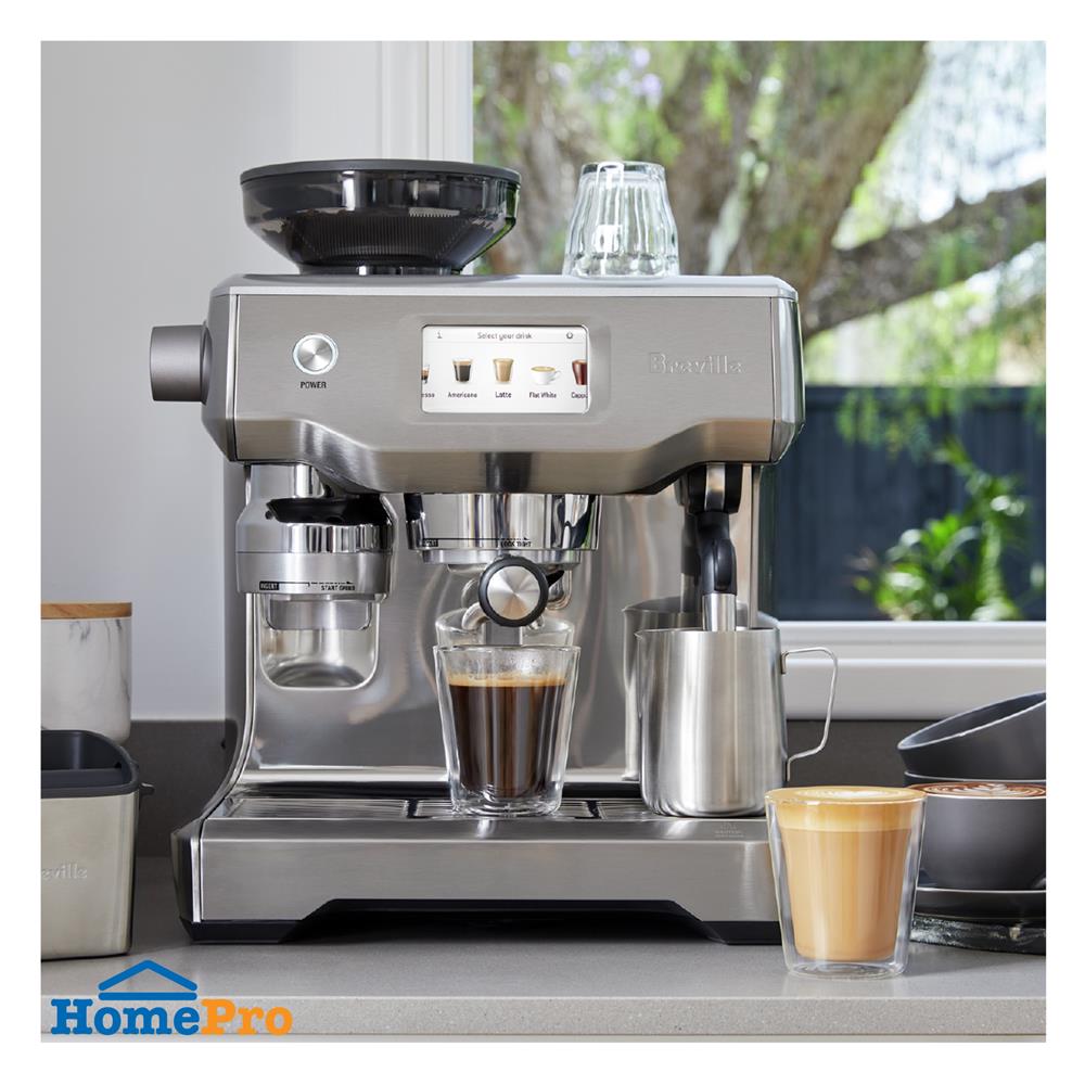 เครื่องชงกาแฟ BREVILLE BES 990 สีเงิน