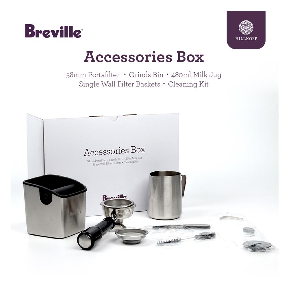 เครื่องชงกาแฟ BREVILLE BES 990 สีเงิน