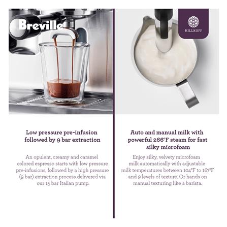 เครื่องชงกาแฟ BREVILLE BES 990 สีเงิน_10