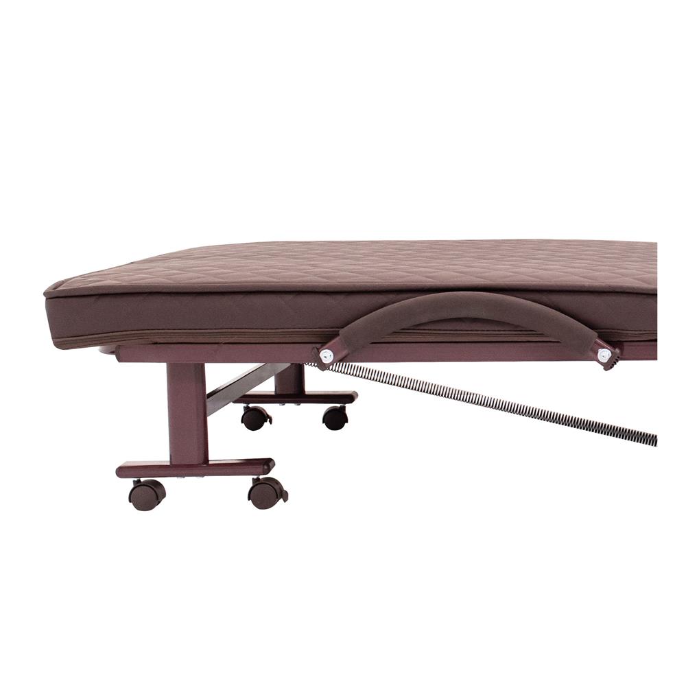 เตียงพับพร้อม TOPPER THAIBULL OLT3D145-80S สีน้ำตาล