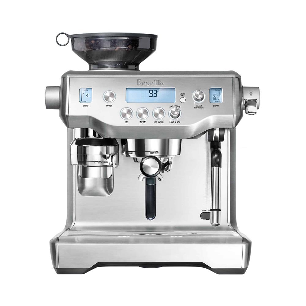 เครื่องชงกาแฟ BREVILLE BES 980 สีเงิน_0