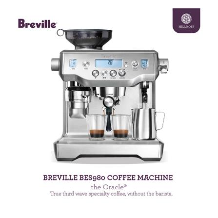 เครื่องชงกาแฟ BREVILLE BES 980 สีเงิน_6