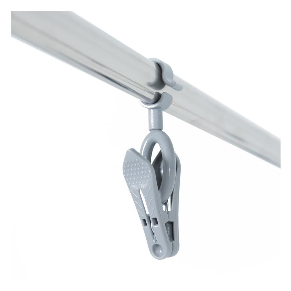 ราวตากผ้าสเตนเลส 6 เส้น มีล้อ PLIM FORTE 1 เมตร