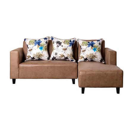 โซฟาเข้ามุมขวา AS FURNITURE LOFT LLBWU43 สีน้ำตาลอ่อน_0