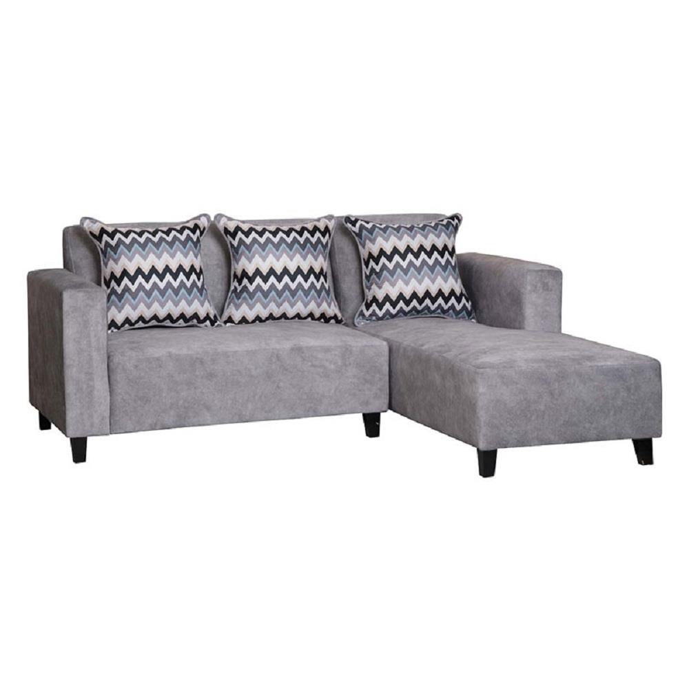 โซฟาเข้ามุมขวา AS FURNITURE LOFT LCGYU39 สีเทาอ่อน