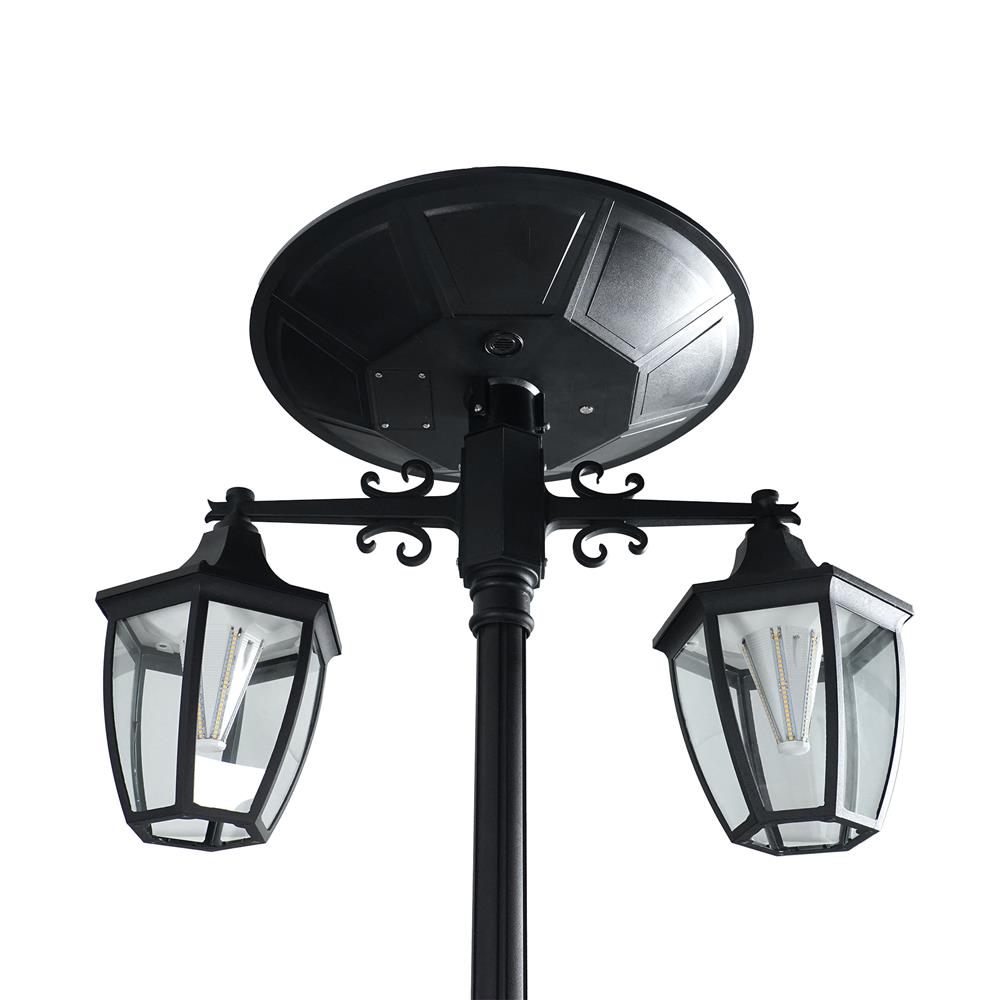 ไฟสนาม SOLAR CARINI HK-PT2021 200 วัตต์ WARM WHITE สีดำ