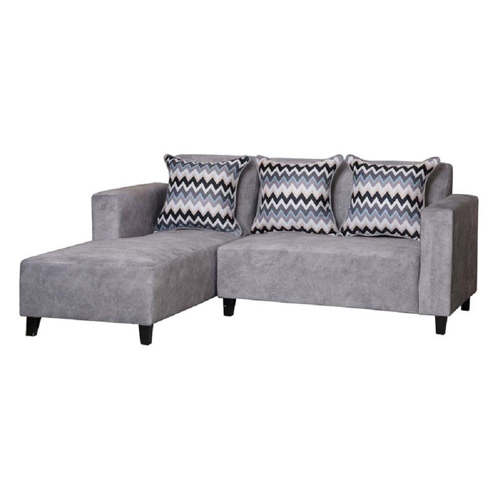 โซฟาเข้ามุมซ้าย AS FURNITURE LOFT RCGYU39 สีเทาอ่อน