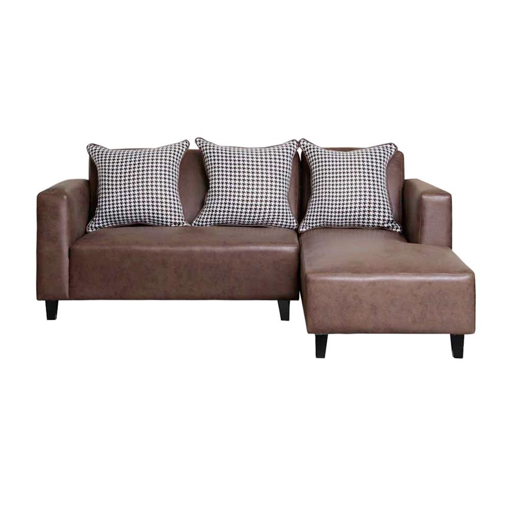 โซฟาเข้ามุมขวา AS FURNITURE LOFT LLBWU42 สีน้ำตาล