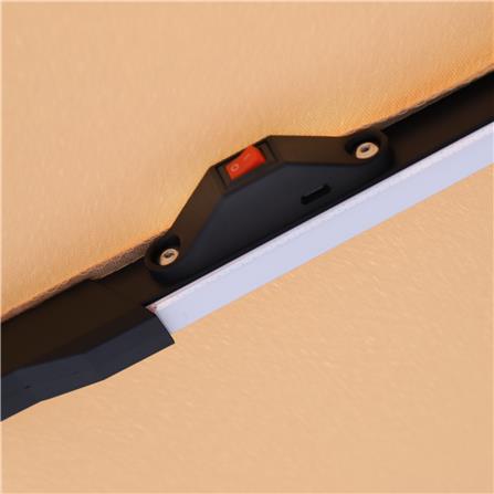 ร่มสนามตัวแอล SOLAR LED SPRING สีน้ำตาลอ่อน_7