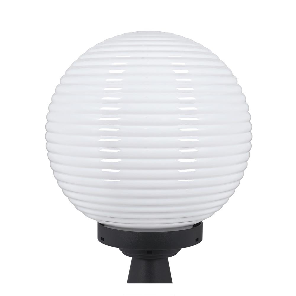 ไฟหัวเสา CARINI HK-K2011 สีขาว/ดำ