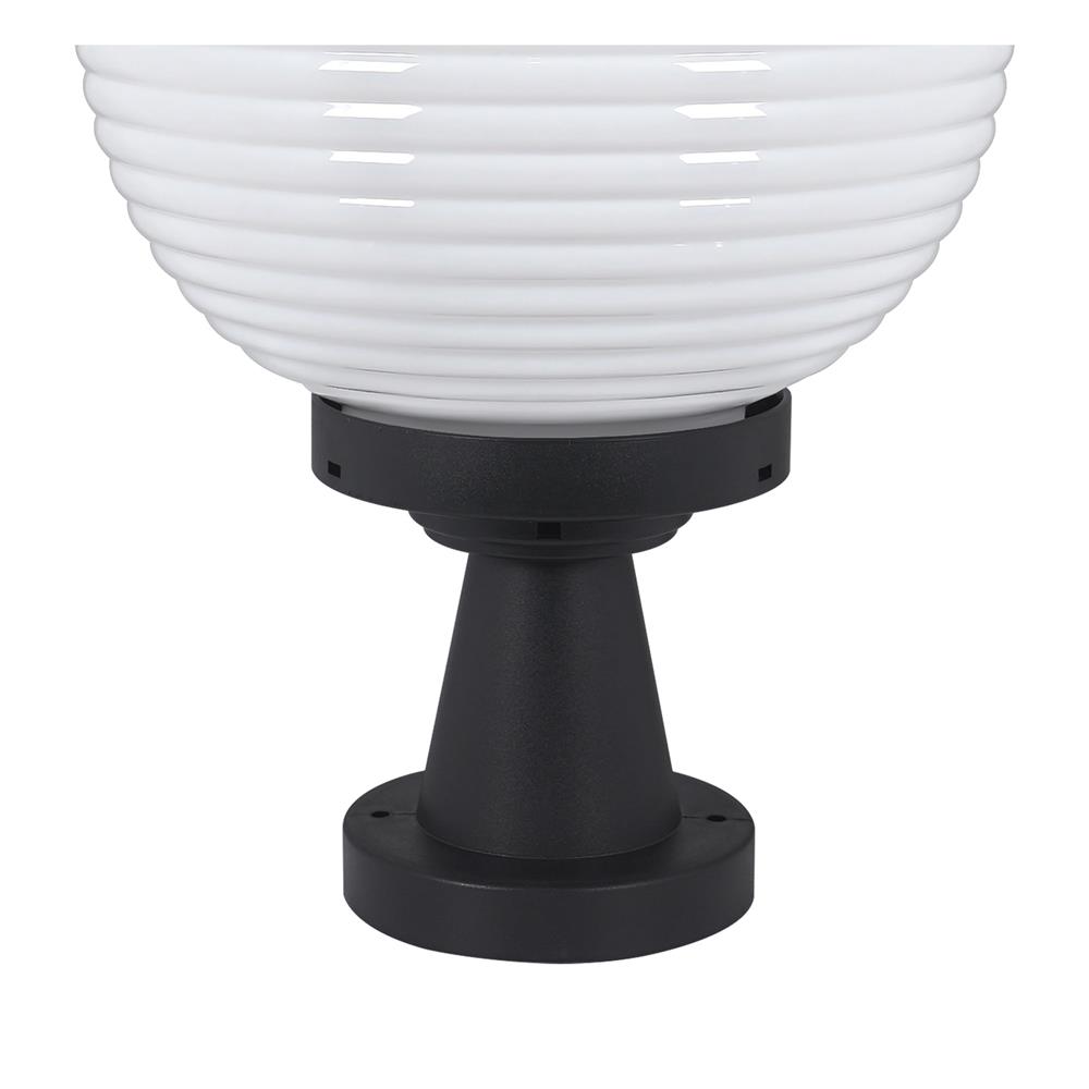 ไฟหัวเสา CARINI HK-K2011 สีขาว/ดำ