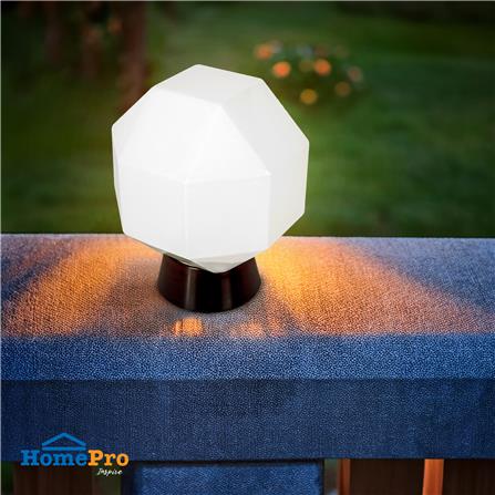 ไฟหัวเสา CARINI HK-K2012 สีขาว/ดำ_3