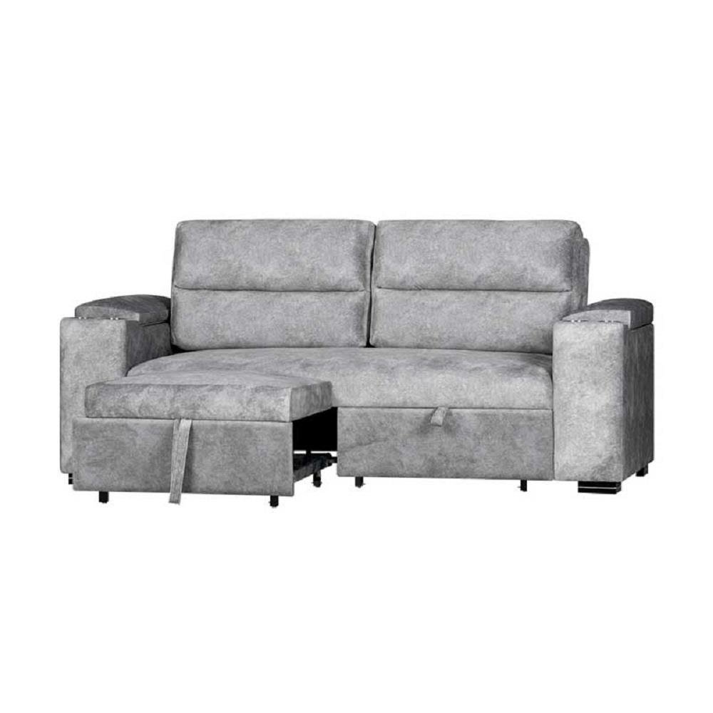 โซฟาเบด AS FURNITURE NADIAPLUS CGYU39 สีเทา