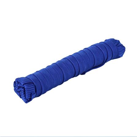 เชือกถักแบน DEXZON 3/4 นิ้ว x 10 เมตร สีน้ำเงิน_0