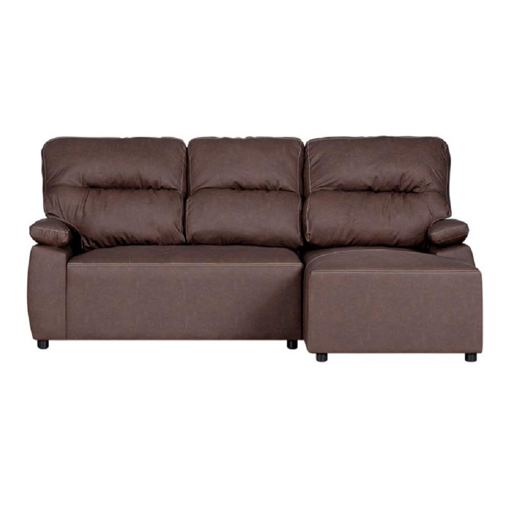 โซฟาเข้ามุมขวา AS FURNITURE EMMA LBWFB สีน้ำตาล