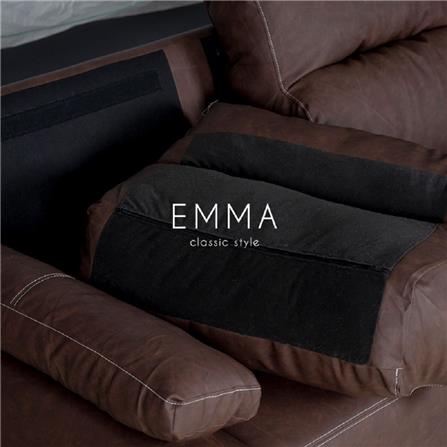 โซฟาเข้ามุมขวา AS FURNITURE EMMA LBWFB สีน้ำตาล_2
