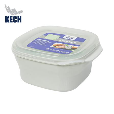 ชุดภาชนะไมโครเวฟที่นึ่งอาหาร KECH OLIVE 2.6 ลิตร_0