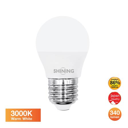 หลอด LED SHINING A45 3.5 วัตต์ WARM WHITE E27_0