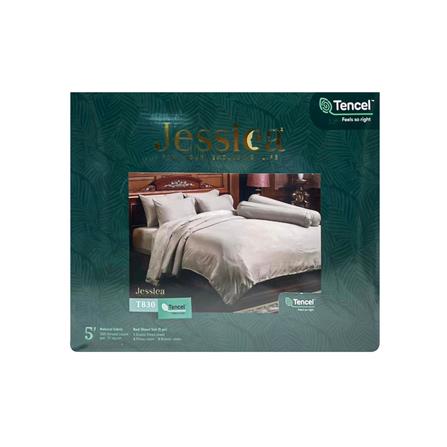 ชุดผ้าปูที่นอน 5 ฟุต 5 ชิ้น JESSICA TENCEL 20165-T830_3