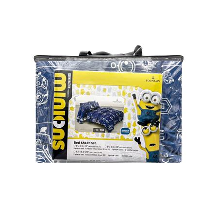 ชุดผ้าปูที่นอน 3.5 ฟุต 4 ชิ้น FOUNTAIN MINIONS 70211FTC130_3